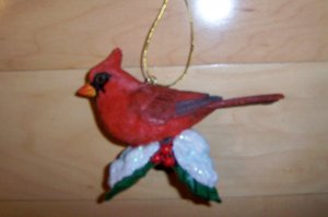 The Cardinal 5x3 Christmas Ornament  BNK2444