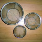 Set OF Three Stainless Steel Strainers  BNK2445