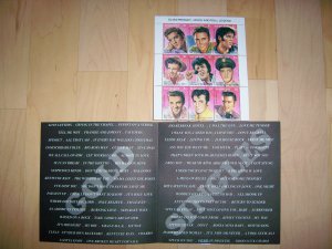 9 Elvis Stamps    BNK2453