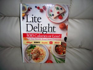 Lite Delight Cookbook  HArdcover Fully Illustrated BNK2503