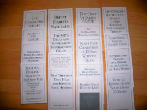 Health Notes 17 Note  Brochures By Julian Whitaker  BNK2591