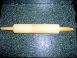 Rolling Pin  Light Tan Wood  BNK2626
