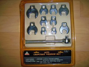 Crowfeet Wrench Set 11 Peices  BNK2638