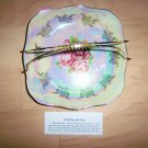 Serving  Decorative Plate With Gold Plated Handle BNK2640