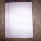Ruled Padded White 8 1/2 x 11  Note Paper BNK2643