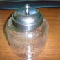 Decanter 5" X4" Clear Glass With Cover  BNK2653