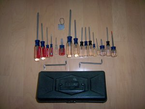 ScrewDrivers Set  In Case  BNK2664
