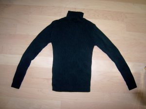 Girls Black Turtle Neck LSlleves Sweater  BNK2676