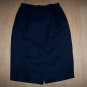 Navy Skirt Polyester With Full Rayon Lining Size 6 P  BNK2688