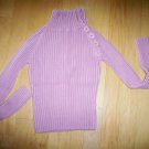 Light Rose Turtleneck Sweater Med BNK2692