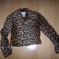 Leopard Jacket  Size Misses 38  BNK2694