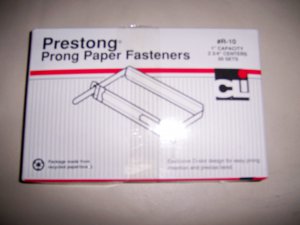 Prong Paper Fastners  50 sets in box   BNK2706