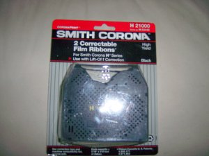 Smith Corona Set Of Two Correctable Film Ribbons BNK2707