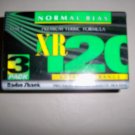 3 Pack Cassettes To Record XR120   BNK2710