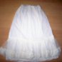Half Slip Size 24 White w 7" Lace Trim Bottom  BNK2747