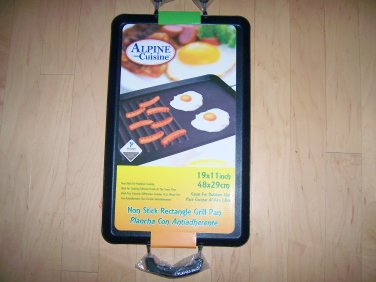 Non-Stick Rectangle Grill Pan 19"x11" BNK2810