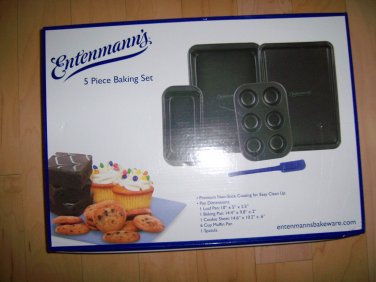 5 Pc Baking Set By Entenmann's Non-Stick  BNK2811