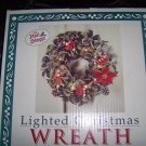 Christmas Wreath   14" Battery Lighted   BNK2822