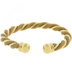 Golden Twist Bracelet