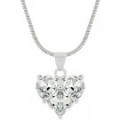 Cz Heart Pendant
