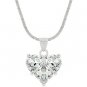Cz Heart Pendant