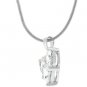 Cz Heart Pendant