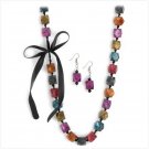 Cubist Carnival Jewelry Set