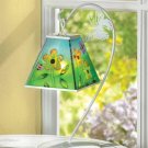 Floral Hanging Votive Lantern