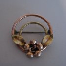 Krementz Rose Brooch