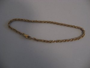 Gold Tone Bracelet Chain