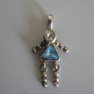 Silver Birthstone Aquamarine Female People