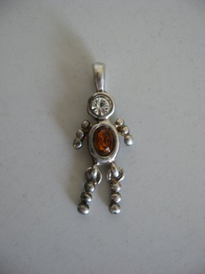 Silver Birthstone Ruby Male People