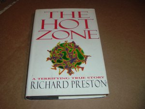 The Hot Zone HARDBACK HC HB (by Richard Preston) TRUE STORY of viruses (ebola, AIDS) book for sale