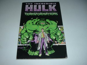 Incredible Hulk: Transformations TPB (Marvel Comics) collects Inc Hulk 3, 6 and more. FOR SALE