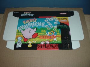 Nintendo SNES Kirby's Avalanche Video Games for sale