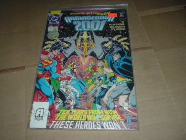 Armageddon 2001 #1 VF FIRST PRINT Dan Jurgens Art ALL 56 pages DC Comics 1991 Save $$ ShipSpecial