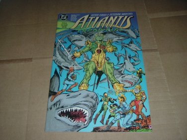 Atlantis Chonicles #4 VF, Origin Aquaman's Atlantis, Peter David (DC Comics 1990) Shipping Special