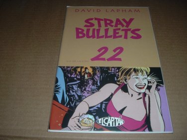 Stray Bullets #22 VF+/NEAR MINT- (David Lapham, El Capitan Books) FIRST PRINT comic for sale