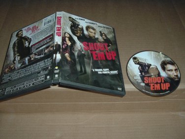 Shoot 'Em Up NEAR MINT & COMPLETE in Case (DVD, 2006) Clive Owen, awesome action movie for sale