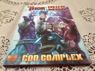 NEW UNREAD Thor/Iron Man: God Complex HC 1st Print Hardcover (Marvel Comics) collects Iron Man/Thor