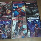.Invincible Iron Man #5, 6, 7, 8, 9, 10 Comics lot run of 6 issues. All by Brian Michael Bendis .Invincible Iron Man #5, 6, 7, 8, 9, 10 Comics lot run of 6 issues. All by Brian Michael Bendis