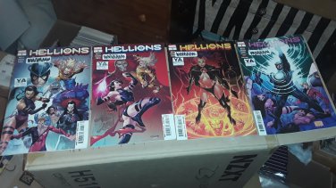 Hellions #1-4 (Marvel comics 2020 series) comic book run lot 1, 2, 3, 4 for sale