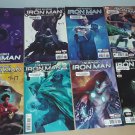 Infamous Iron Man #4 6 7 8 9 10 11 12 FINAL ISSUE Bendis series. 8 Marvel comics run lot for sale