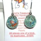 Fried Marble Earrings