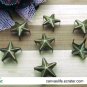 100Pcs 5mm Antique Bronze star STUDS