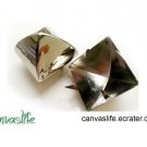 100Pcs 16mm Gunmetal cone-shaped STUDS