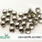 100Pcs 10mm Silver round Rivet STUDS