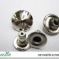 50pcs 10mm Silver Cone Rivet Studs