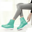 Women Clear Jelly Rain Boots Waterproof Rubber Martens Rain Boots Female duck boots Wellies Shoes