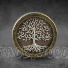 Life of Tree Glass Cabochon Bronze cabinet Dresser Knobs pull / Dresser Pull